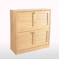 Тумба Для обуви с 2 откидывающимися дверцами Mayor единый размер бежевый LA REDOUTE INTERIEURS  фото, kupilegko.ru